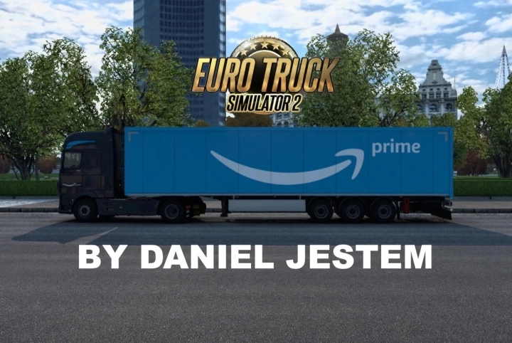 Amazon Prime (Truck + Trailer Skin) V1.0 ETS2 1.49