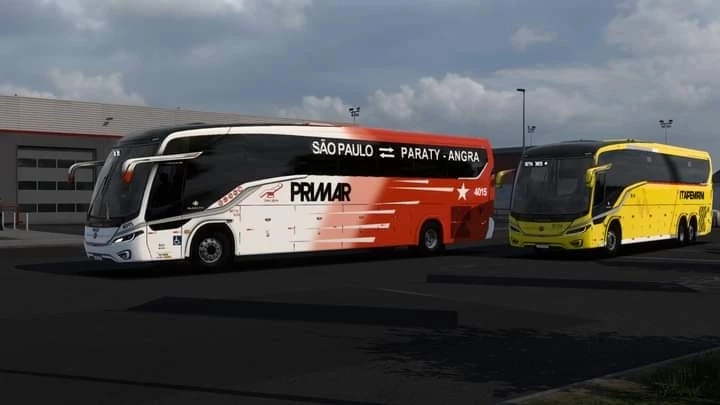 Busscar Nb1 4X2 E 6X2 Volvo E Scania ETS2 1.49