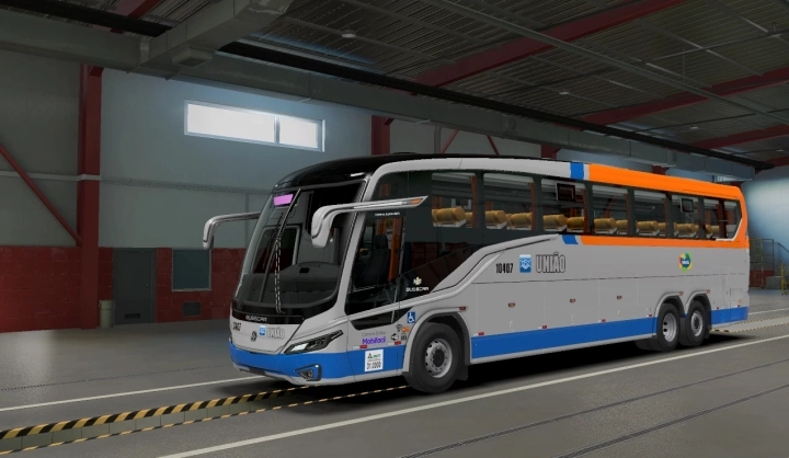 Busscar Nb1 6X2 Volvo E Scania V1.0 ETS2 1.49