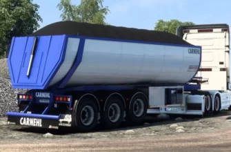 Прицеп-самосвал Carnehl для ETS2 версии 1.49