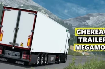 Прицеп Chereau Megamod для ETS2 1.49