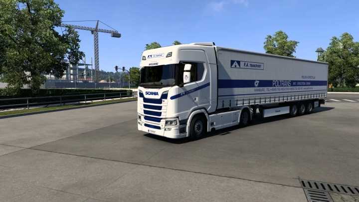 Combo Skin F.a. Transport V1.0 ETS2 1.49