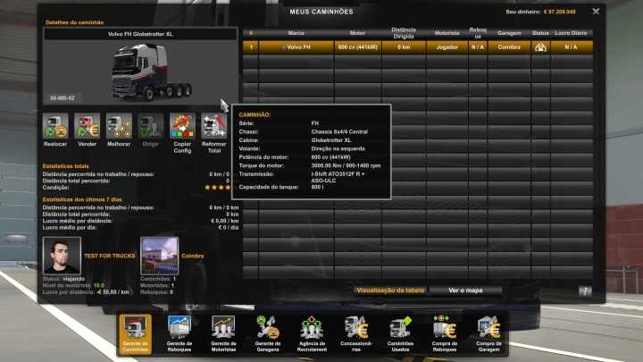 Engine D17 600 Hp Volvo Fh16 2012 V1.0 ETS2 1.49
