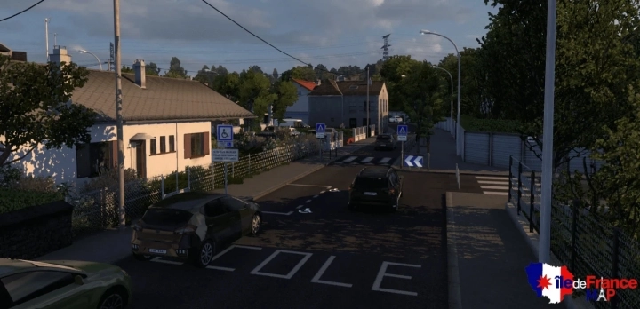 Ile-De-France (Paris Suburbs) Map 1:1 V0.0.9A ETS2 1.49