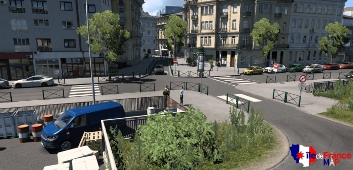 Ile-De-France (Paris Suburbs) Map V0.09B ETS2 1.49