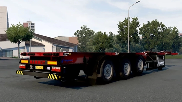 Mammut Container Carrier Semi Trailer V4.0 ETS2 1.49
