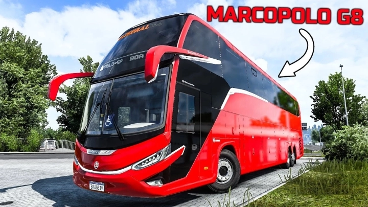Marcopolo G8 1600 Ld Bus + Interior V1.0 ETS2 1.49