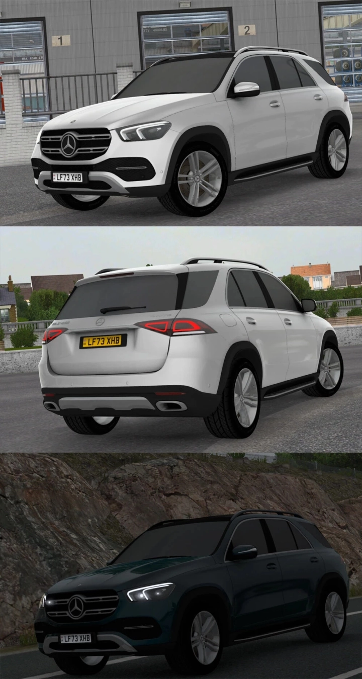 Mercedes-Benz W167 Gle-Class V1.7 ETS2 1.49