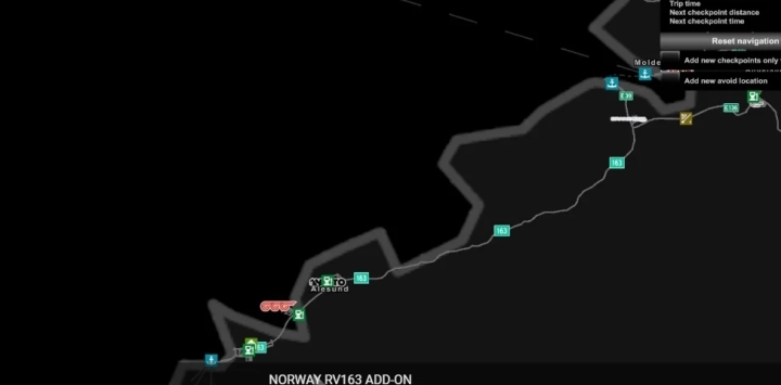 Norway Rv163 Add-On V1.0 ETS2 1.49