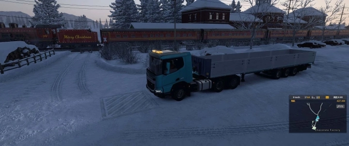 Route To Winterland Map V1.1 ETS2 1.49