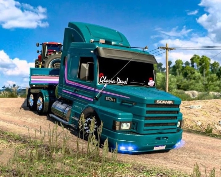 Scania 113H Bicuda V5.0 ETS2 1.49