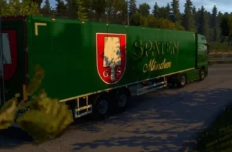 Спатен Мюнхенский трейлер V1.0 для ETS2 1.49