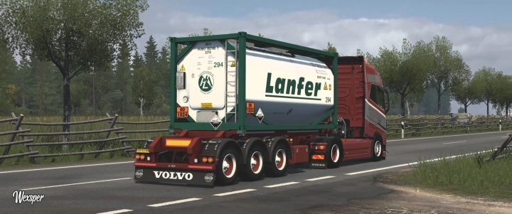 Volvo Fh 2012 Roling Transport Skin Pack V1.0 ETS2 1.49