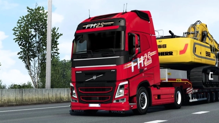 Volvo Fh&Fh16 2012 Reworked Truck V1.7.1 ETS2 1.49