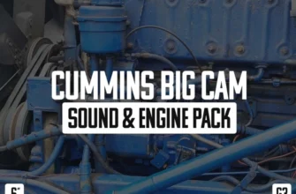 ATS – Набор звуков и двигателей Cummins Big Cam (1.49)