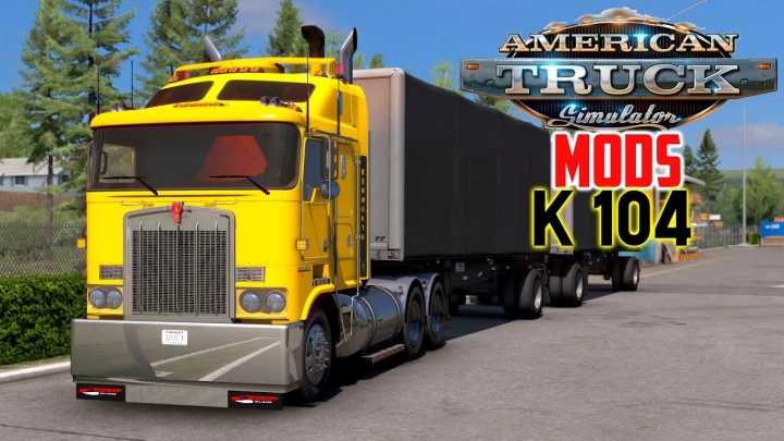 ATS – Kenworth K104B Truck V3.2 (1.49)