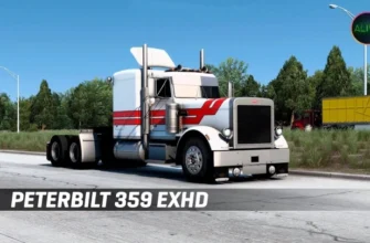 Грузовик Peterbilt 359 V1.2.5 для American Truck Simulator версии 1.49
