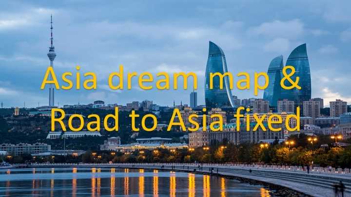 ETS2 – Asia Dream Map & Road To Asia Fixed V0.2 (1.49)