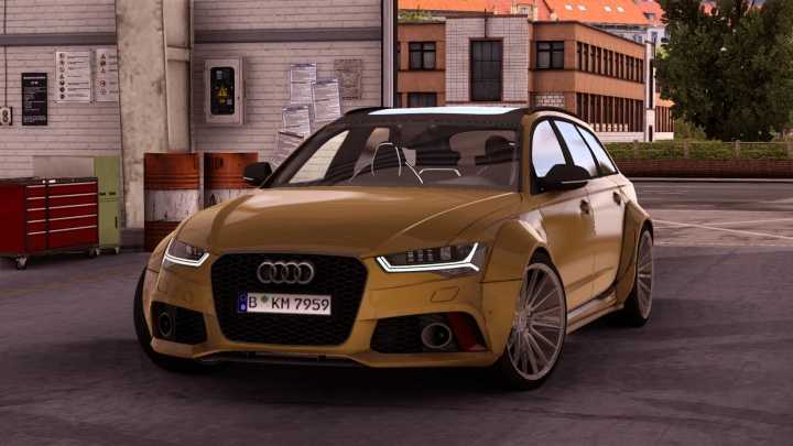ETS2 – Audi A6/S6/Rs6 C7 Avant 2016 V1.0 (1.49)