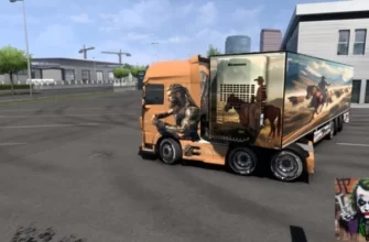 Прицеп ковбоя 01 V1.0 ETS2 1.49