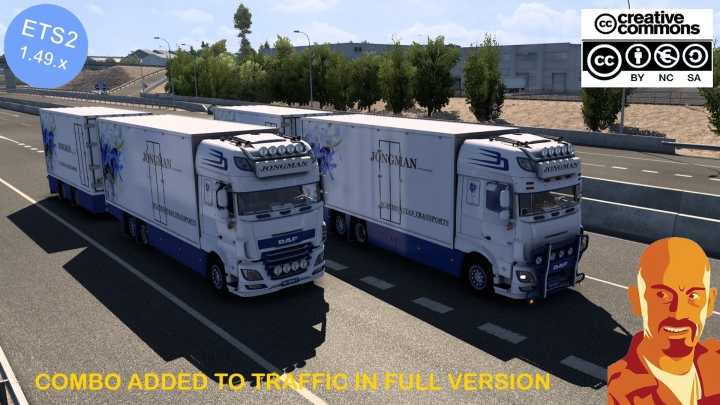 ETS2 – Daf Xf116 510 Flower Shuttle (1.49)