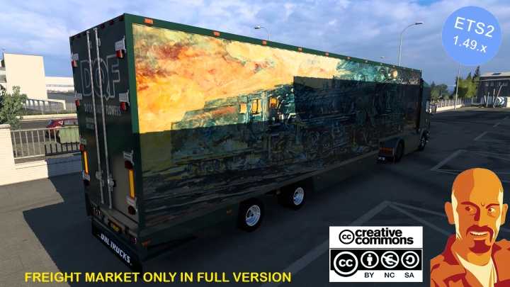 ETS2 – Dqf Flower Shuttle Trailer V2.0 (1.49)