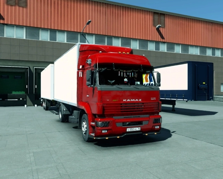ETS2 – Kamaz-5360/53602/5480/6460-73 Truck (1.49)