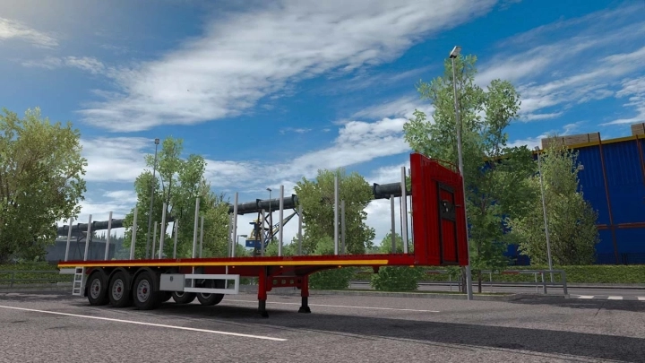 ETS2 – Kassbohrer Flatbed Trailer (1.49)
