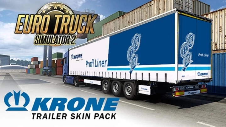 ETS2 – Krone Trailer Skin Pack V1.0 (1.49)