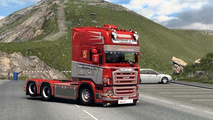 ETS2 – Scania R560 Fisotrans & Son V3.0 (1.49)