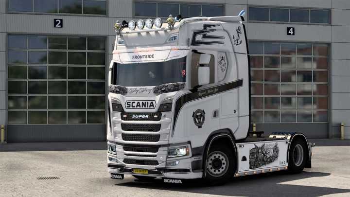 ETS2 – Scania S/R New Sunshield V1.0 (1.49)