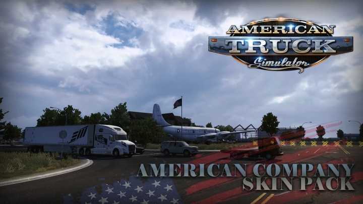 ATS – American Company Skin Pack V1.0 (1.50)