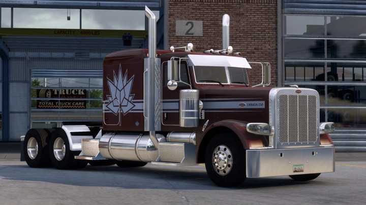 ATS – Peterbilt 389 Canadian 150Th Anniversary Edition Skin V1.0 (1.49)