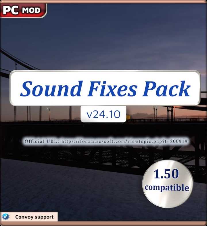 ATS – Sound Fixes Pack V24.10 (1.50)