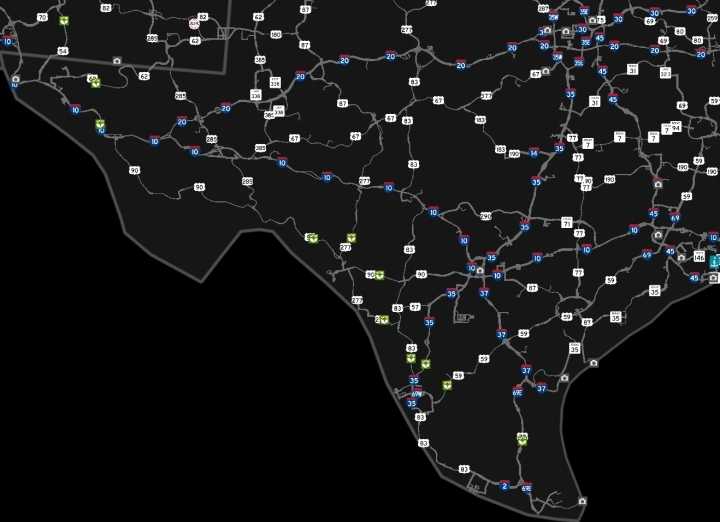 ATS – Texas Frontage Roads Project + Tfrp Border Addon V1.5 Open Beta (1.50)