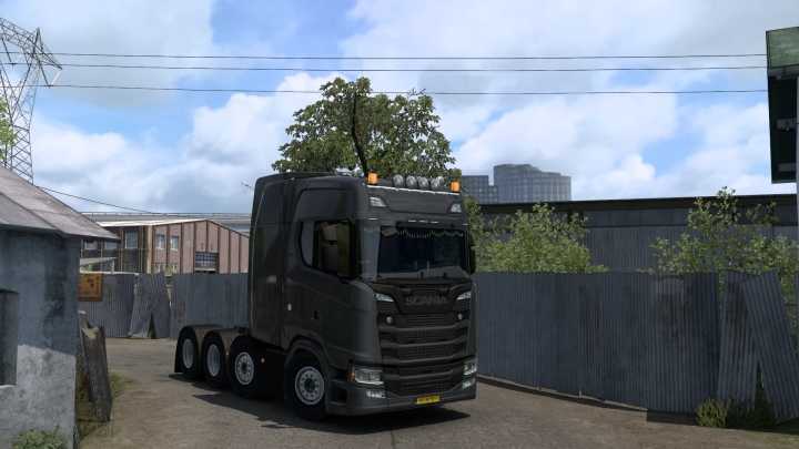 ETS2 – 2 X Scania 8X4 Fullset For Truckersmp V1.0 (1.49)