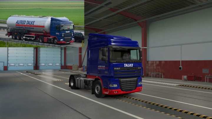 ETS2 – Alfred Talke Skin For Daf Xf 105 (1.49)
