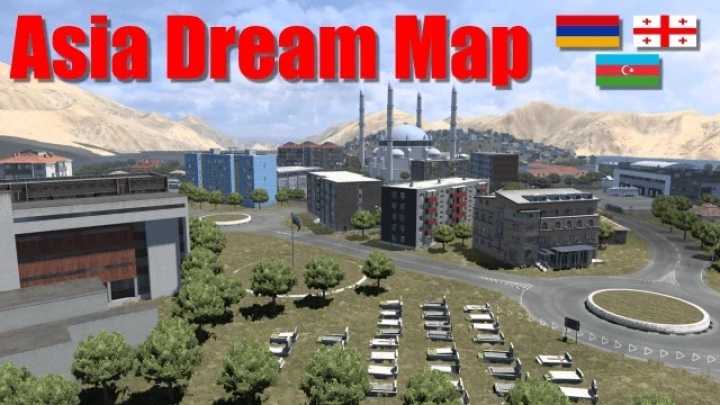 ETS2 – Asia Dream Map V8.4 (1.49)