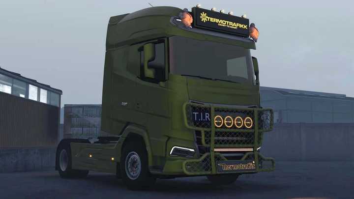 ETS2 – Bull Bar For Daf 2021 Xf,Xg & Xg+ (1.49)
