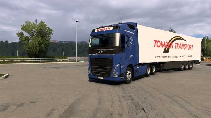 ETS2 – Combo Skin Tomren Transport V1.0 (1.49)