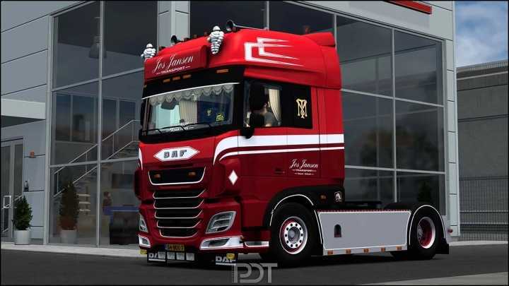 ETS2 – Daf Xf116 Jos Jansen V12.0 (1.49)