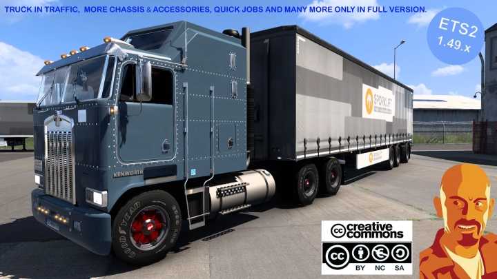 ETS2 – Kenworth K100 Truck V6.0 (1.49)