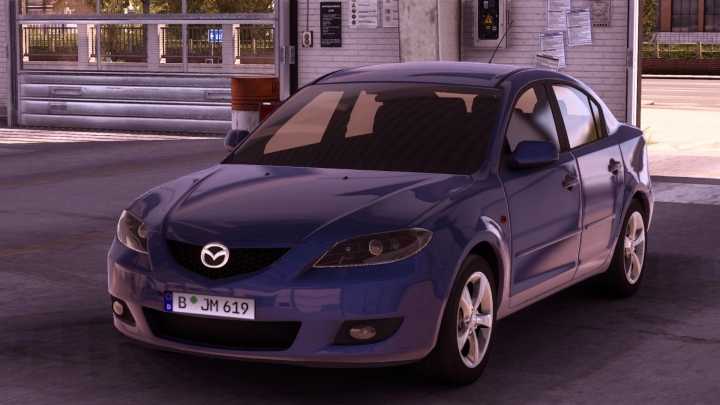 ETS2 – Mazda 3 Sedan 2005 V1.2 (1.49)