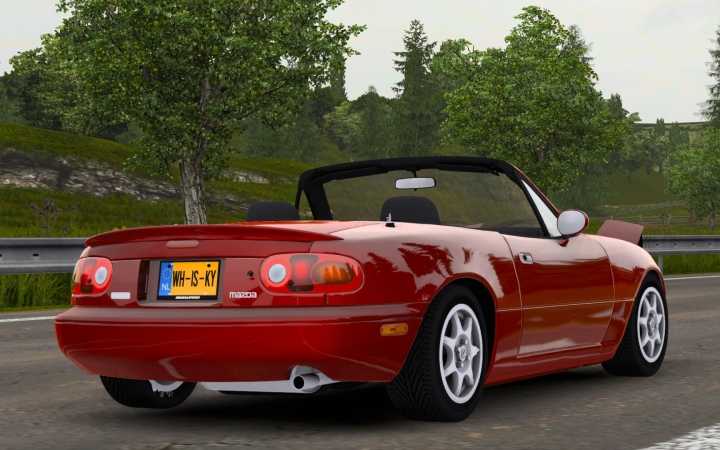ETS2 – Mazda Mx-5 Miata Na V1.5 (1.50)
