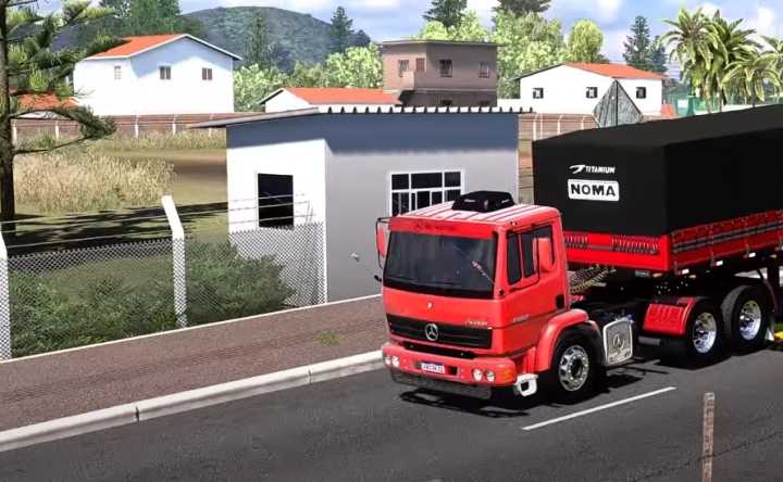 ETS2 – Mercedes-Benz Atron 2729 Truck (1.49)