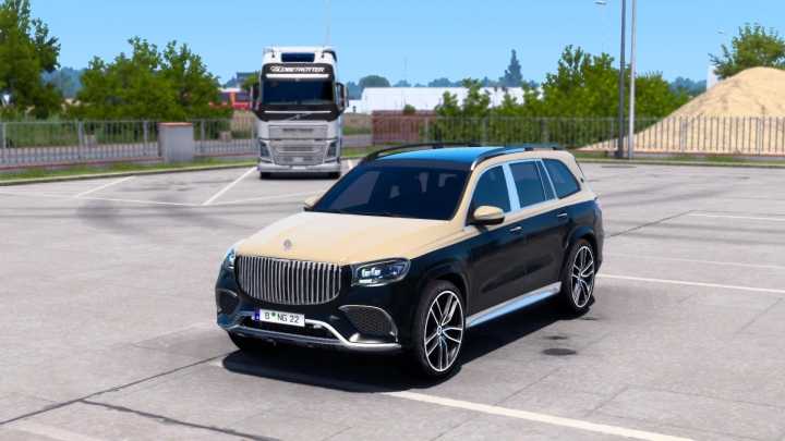 ETS2 – Mercedes-Benz Gls Maybach 2023 V1.0 (1.50)