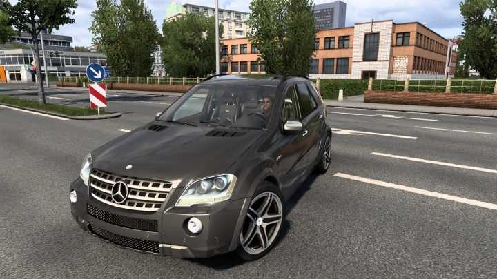 ETS2 – Mercedes-Benz Ml63 Amg 2009 V1.3 (1.49)