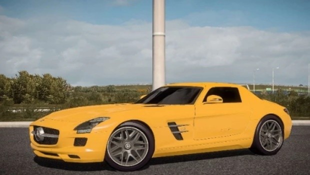 ETS2 – Mercedes-Benz Sls Amg 2011 V1.0 (1.50)