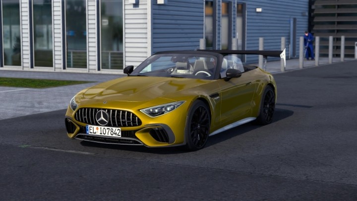 ETS2 – Mercedes Sl63 Amg 2023 V1.1 (1.50)