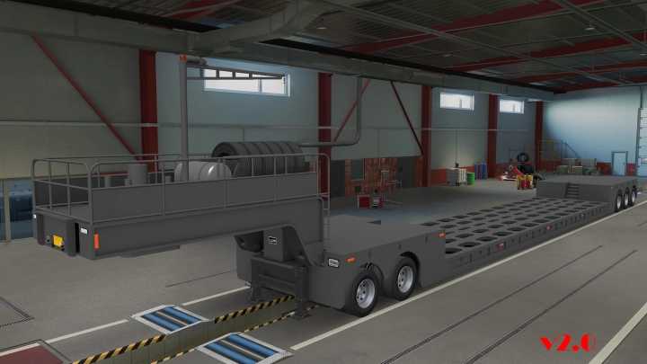ETS2 – Multi-Axle Line Large Load Trailer V2.0 (1.49)